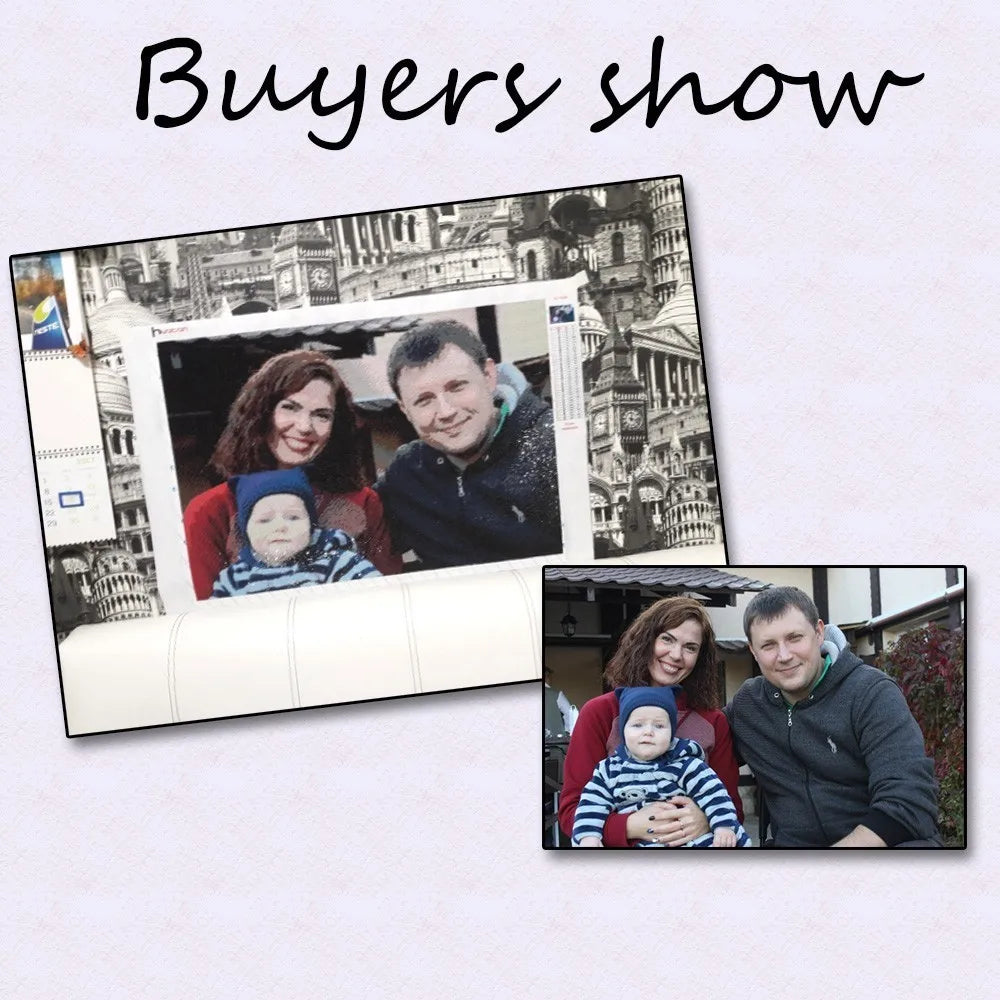 WYZDP 100% Fairy Dust Diamond Painting Christmas tree Diamond embroidery Christmas gift Stitch Diamond Art Full Crystal Decor