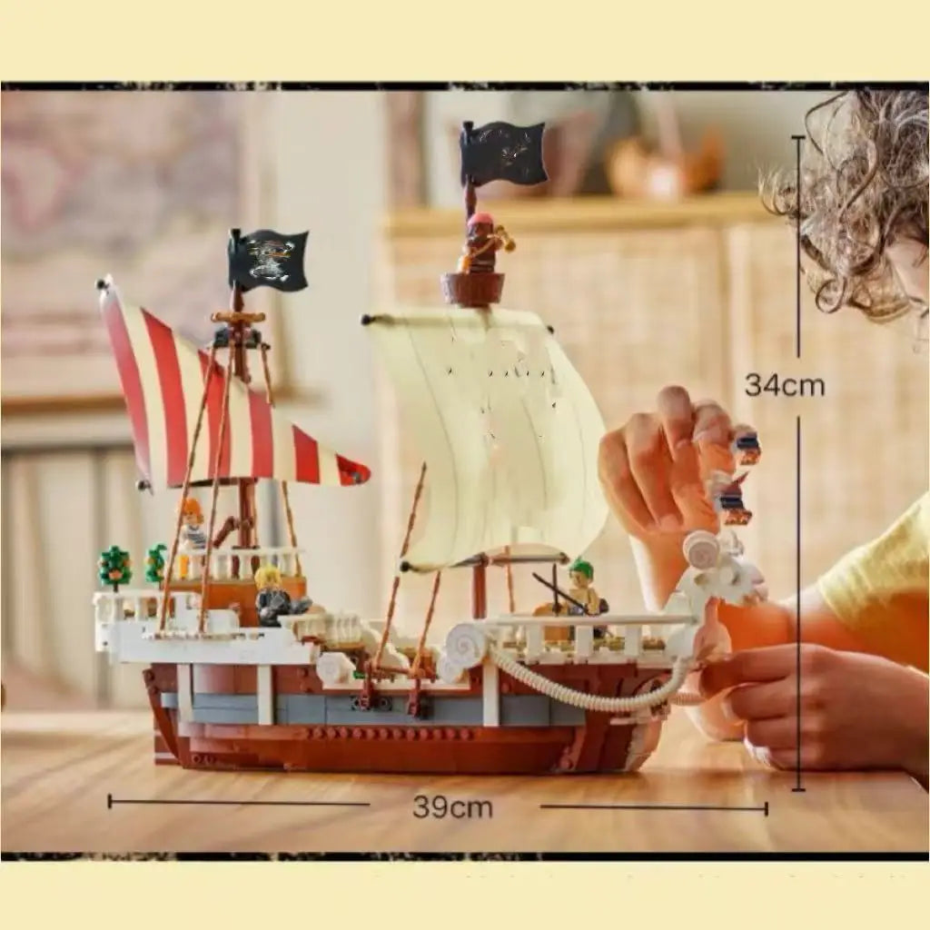 New product New Pirate Ship 75639 puzzle model creative building decoration, Christmas gift, birthday gift, home decoration ...