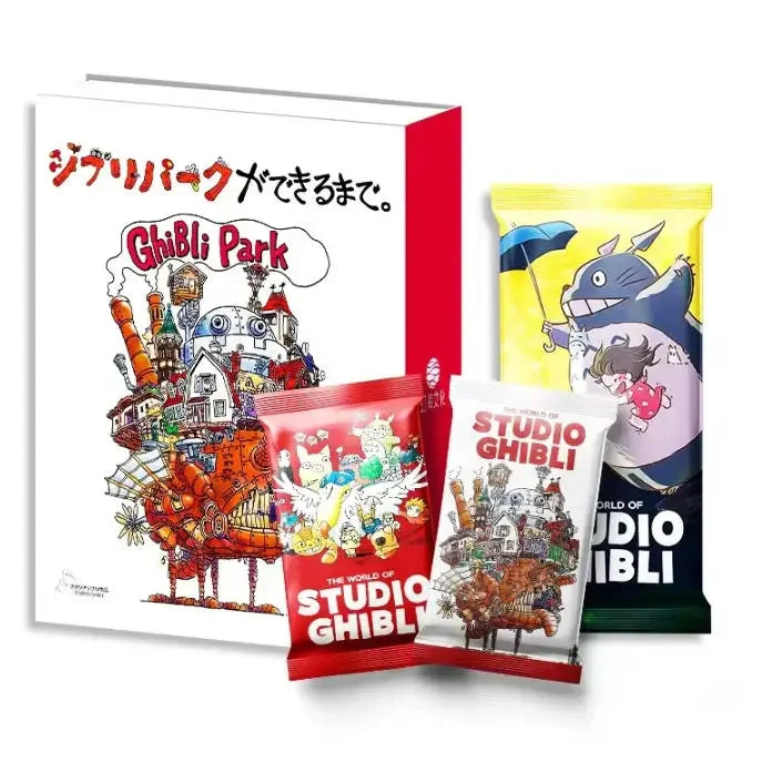 Genuine Hayao Miyazaki Anime Collection Card Chihiro and Chihiro Haal Mobile Castle Card Blind Box Children Toys Christmas Gift