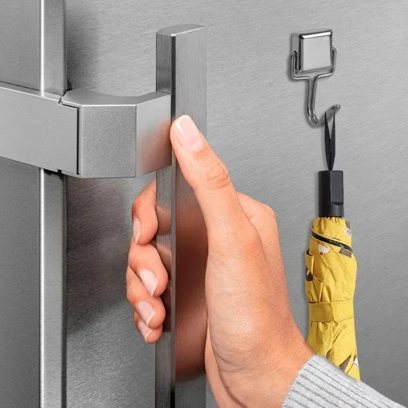 30/1PCS Strong Magnetic Hook Multi-Purpose Wall-mounted Hooks Home Kitchen Bathroom Storage Magnet Hooks Keys Holder Hanger