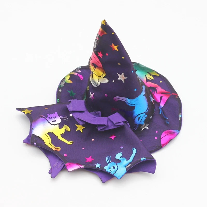 For Labubu Doll Halloween Series Witch Hat Cute V1 V2 V3 Labubu Pumpkin Skirt DIY Clothing Accessories Creative Toy Gift