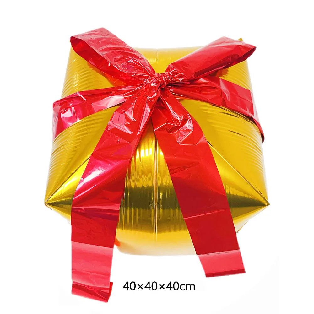 Large Standing Christmas Streetlights Balloon Puppy Snowman Santa Claus Foil Balloon for Kids Christmas Gift Home Decor Supplies