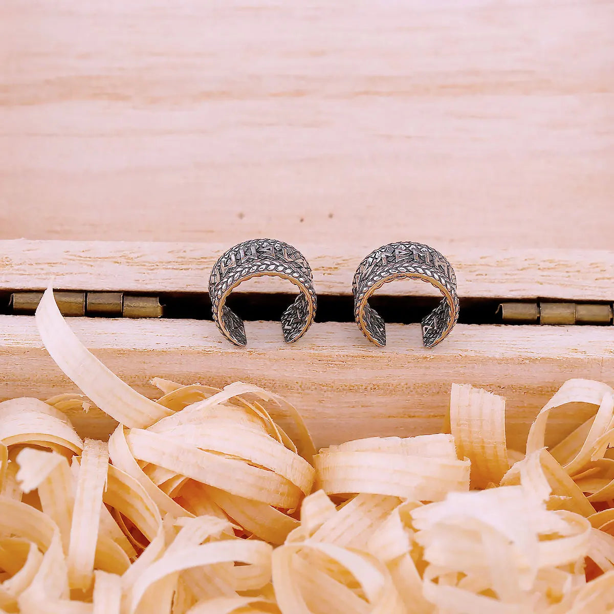 Vintage Vikings Rune Clip Earrings For Men Stainless Steel Nordic Odin Amulet Earrings Fashion Hip Hop Punk Biker Gift Jewelry