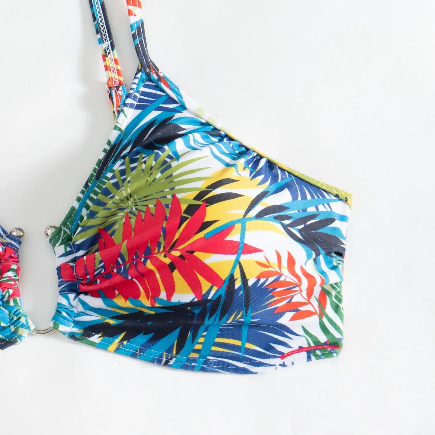 New Sexy Print Bikinis Female Swimsuits Three-Piece Women's Swimwear Beach Swim Wear High Waist Bathing Suits Pool Bather 2025