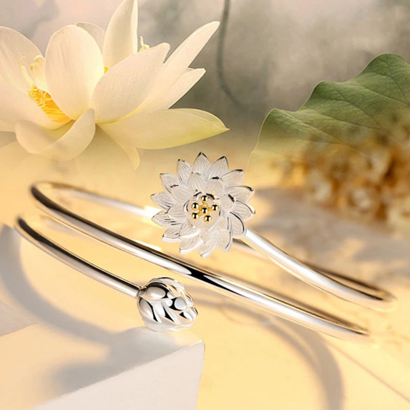 Vintage Rose Flower Rings For Women Korean Style Adjustable  Sakura Princess Finger Ring Bride Wedding Engagement Party Jewelry