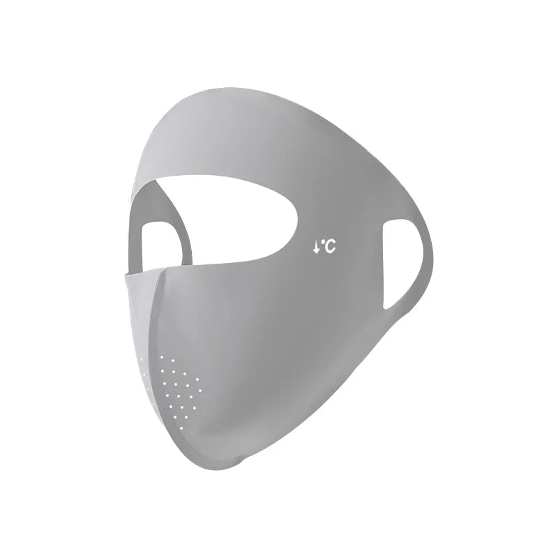 1/2Pcs Summer Full Face Mask Sun Protection Men Women Face Mask for Outdoor Travel Ice Sense Breathable Elastic Facekini