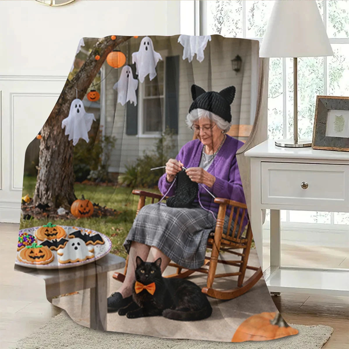 Customized Christmas Baby Flannel Blanket - Express Your Heart, Anti-Static and Non-Shedding, Suitable for Cribs, Parent-Child Interaction Blankets, Home Blankets - Soft Polyester Material - Perfect as a Heartwarming Christma