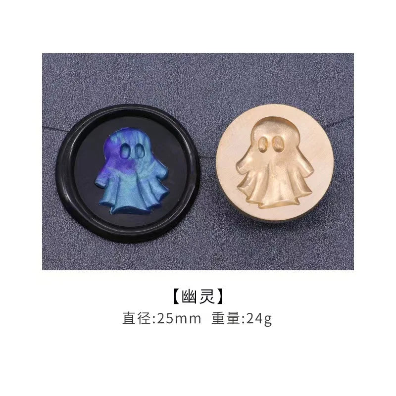 Wax Seal Stamp Halloween A Copper Head For Christmas Gift DIY Scrapbooking & Stamping Cards Envelopes Card Making Supplies