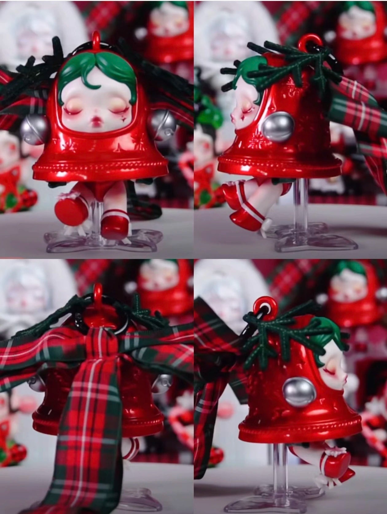 Genuine POP MART SKULLPANDA the Best Seaion Series Blind Box Doll Christmas Gift Trendy Collectible Toy The surprise of Christma