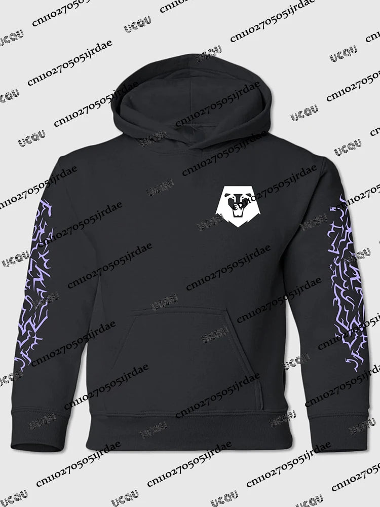 KPop Demon Hunters Saja Boys Hoodie For Kids Fall Winter Hot Sale Hoodies Warm Hooded Pullover Men Women Cotton Hoodies