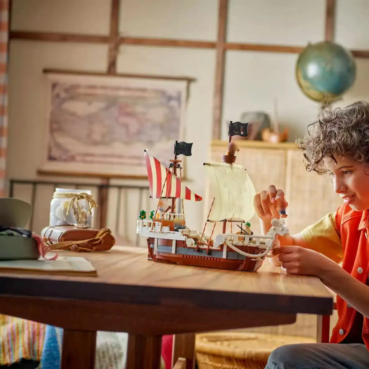 New product New Pirate Ship 75639 puzzle model creative building decoration, Christmas gift, birthday gift, home decoration ...