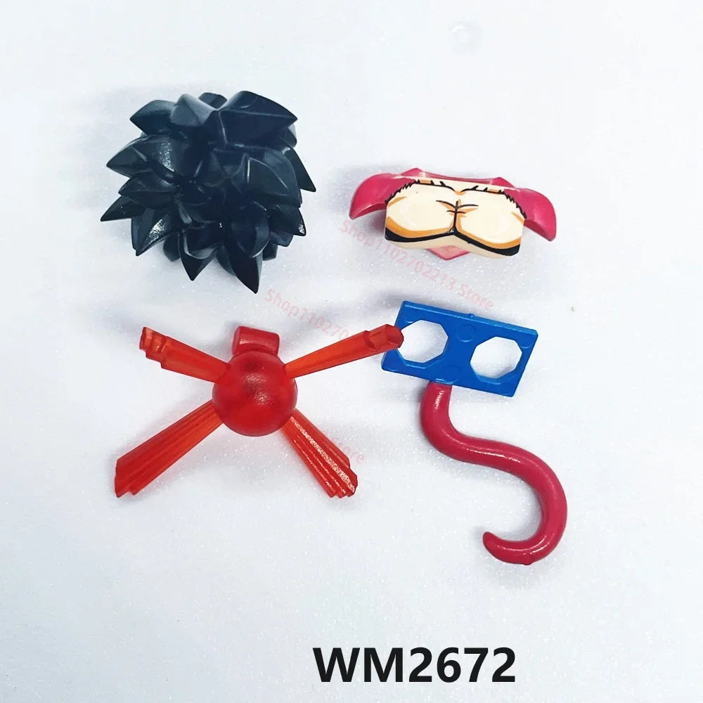 Anime Building Blocks Set WM6183 Educational Toys for Kids, Christmas Gift Bricks Collection Cool Model for Boys WM6220 WM6221