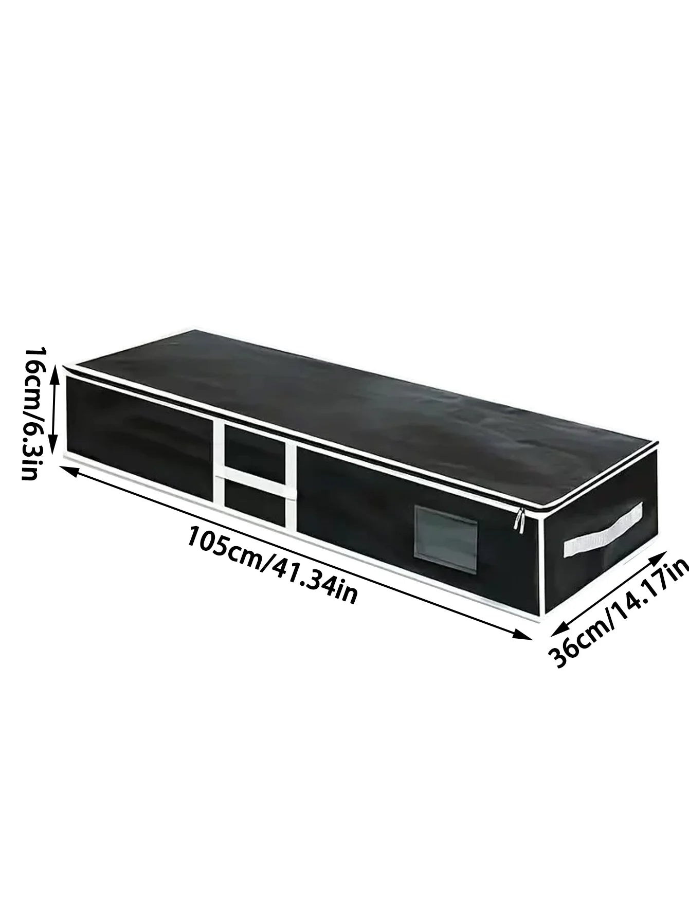 Christmas Gift Wrap Storage Bag Wrapping Paper ContainersUnderbed Storage Organizer with Reinforced Handles Christmas Decoration