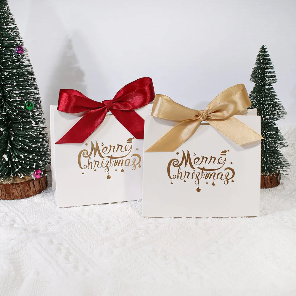 8 Pcs Sets Of Christmas High-End Merry Christmas Gift Boxes, Multi-Color Christmas Decoration Gift Packaging Boxes