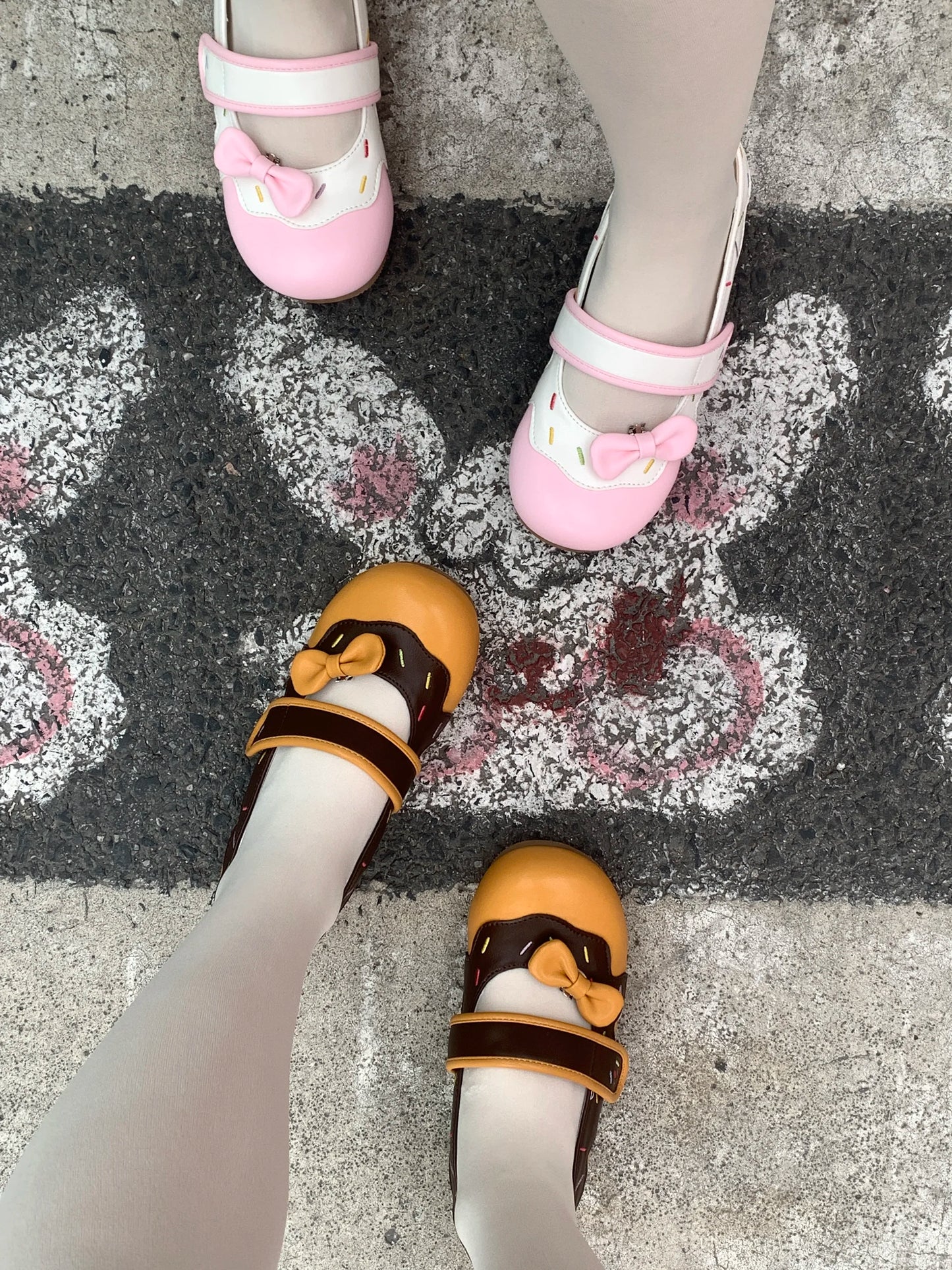 Flat-bottomed Kawaii Leather Shoes Original Design Girls Cute Mary Jane Round Head Shoes Spring and Autumn Lolita Flat Shoes