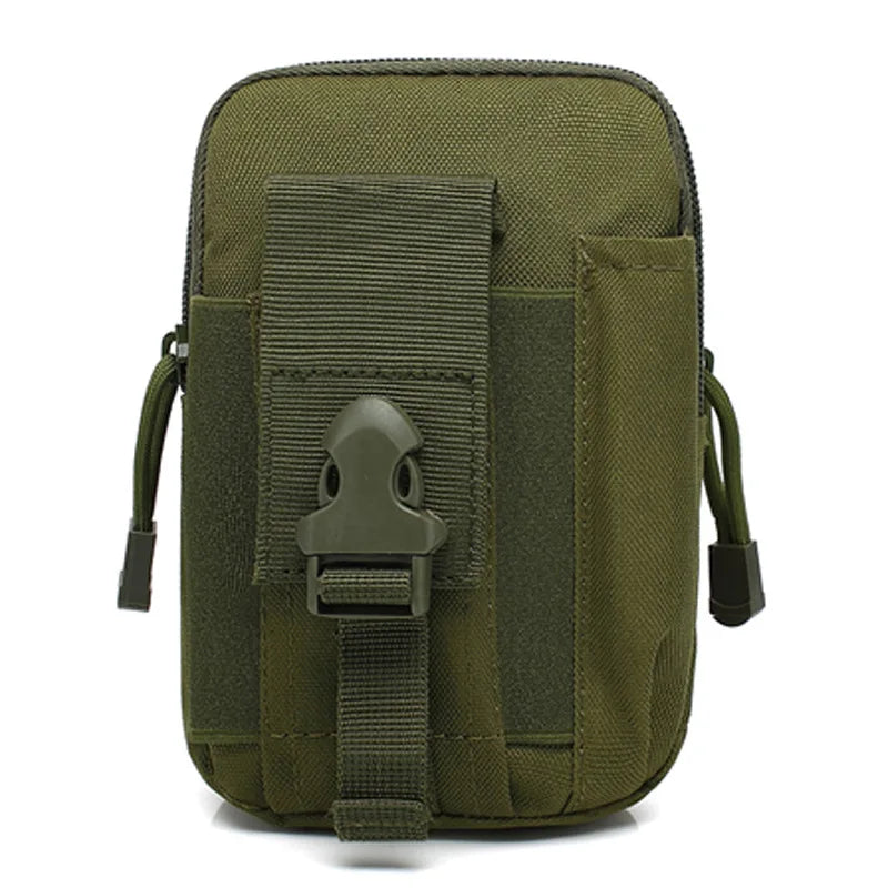 Men's Belt Bag Outdoor Waist Bag Bag Waterproof Camo Sports Hunting Accessories Storage bag Molle nylon cell phone