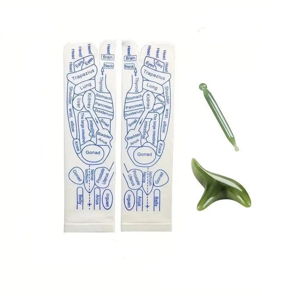 Reflexology Socks with Massage Tool Reusable Foot Pain Relief Foot Massage Socks for Foot Pain Relief at Home Pedicure Tools