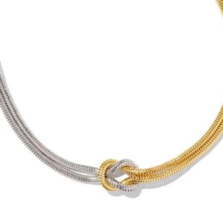 Love Knot Bracelets in 14K Gold Stainless Steel, Couples Best Friend Bracelet, Birthday Gift for BFF, Dainty Friendship Jewelry
