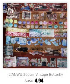 JIANWU 50mm*200cm Punk Circuit Series Vintage Laser Material Collage Landscaping PET Tape Creative DIY Journal Stationery