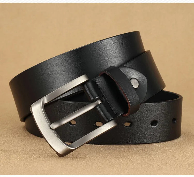 High Quality men's belt Luxury Brand alloy needle buckle fashionable belt men's jeans paired with men and women belt
