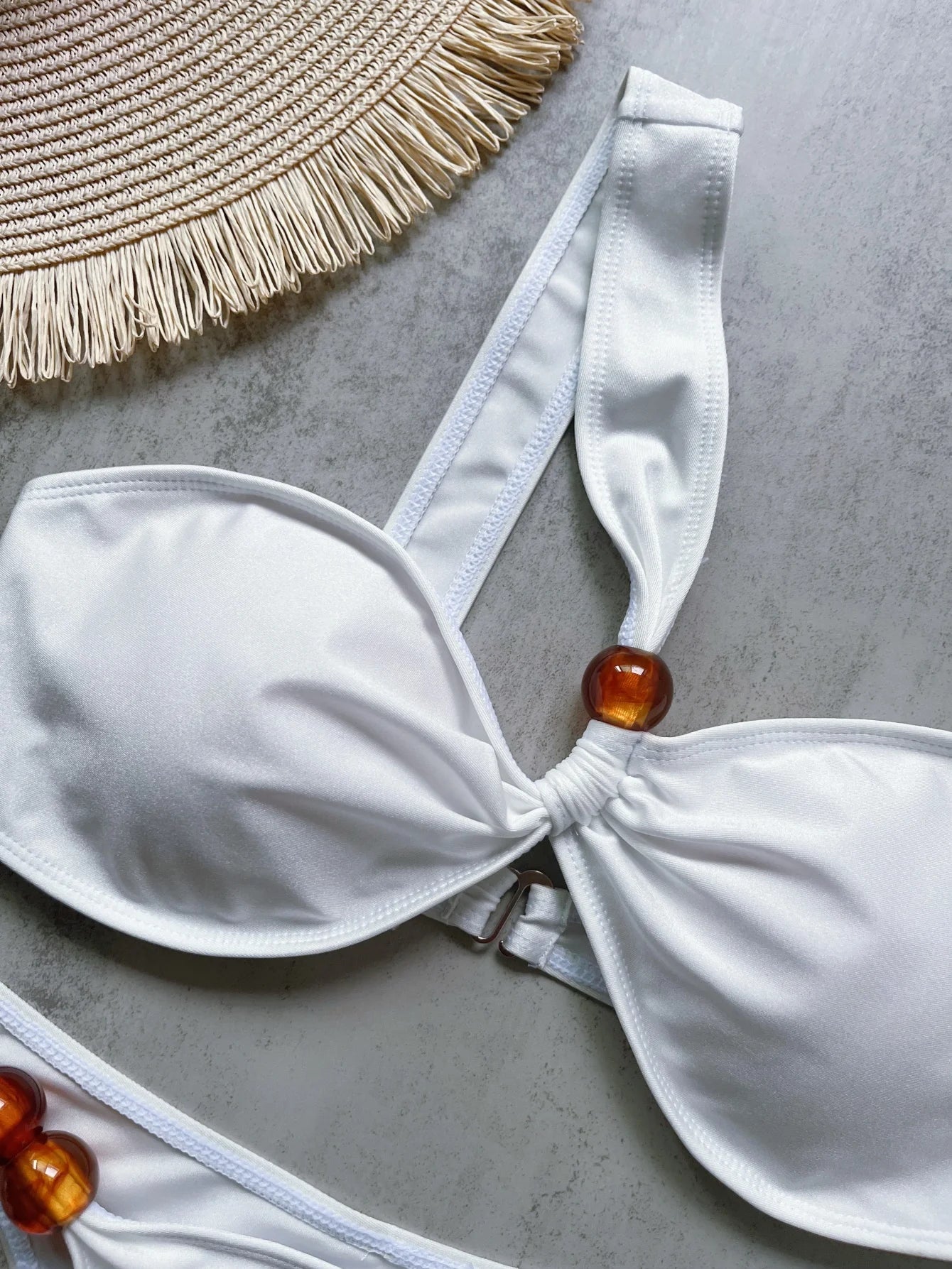 2025 Sexy Bikinis Solid Swimsuits Women's Swimwear Push Up Female Beach Swim Wear Bathing Suits Brazilian Bikini Set Pool Bather