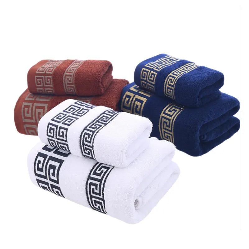 1/4/6pcs Bathroom Towels Set Big Bath Towel Cover 70x140cm/Hand Face Towel 34x74cm Christmas Gift Sport Home Hotel Towels Set