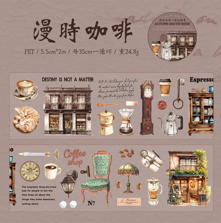 60mm*2m Cute Washi Tape Adhesive Masking Tapes Scrapbooking Decorative PET Tape Stationery Stickers Office School Supplies