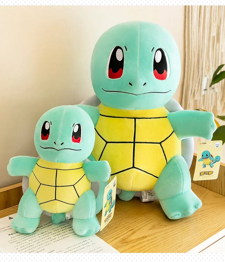 45cm Squirtle Plush Doll Big Size Pokemon Plush Toys Kawaii Stuffed Toys Cute Turtle Pillow Christmas Gift Toys for Boys Girls