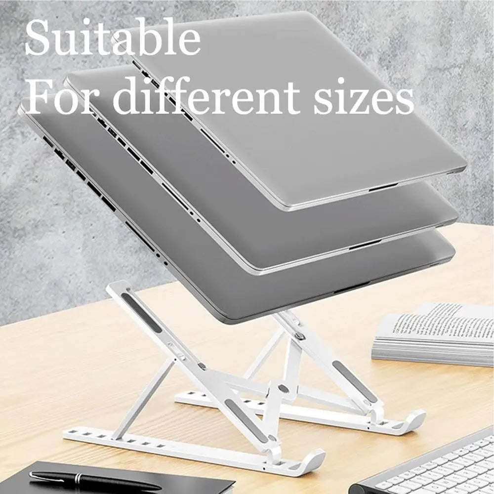 Notebook Stand Bracket Cooling Laptop Bracket Portable Adjustable Height Computer Stand For Notebook Laptop Computer Tablet