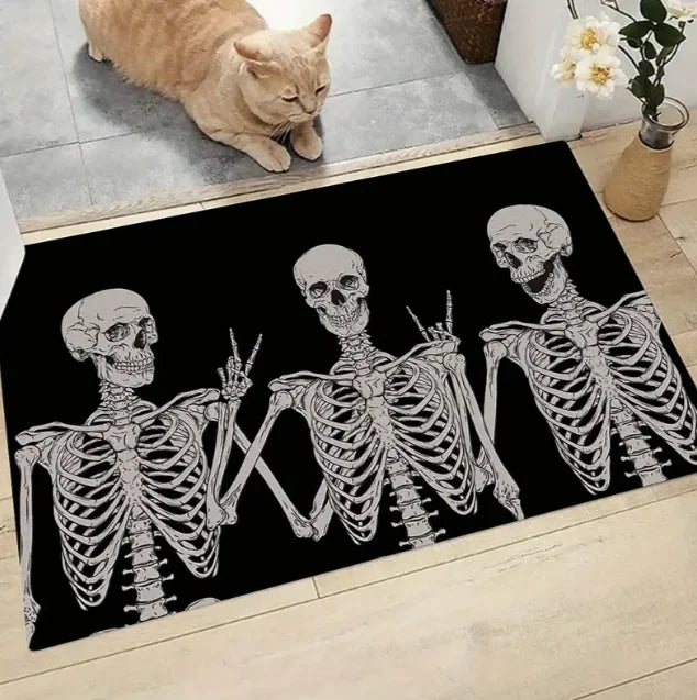 Halloween Welcome Doormat for Indoor and Outdoor Bedroom Use Suitable for Home Halloween Kitchen Home Holiday Entrance Mat Decor