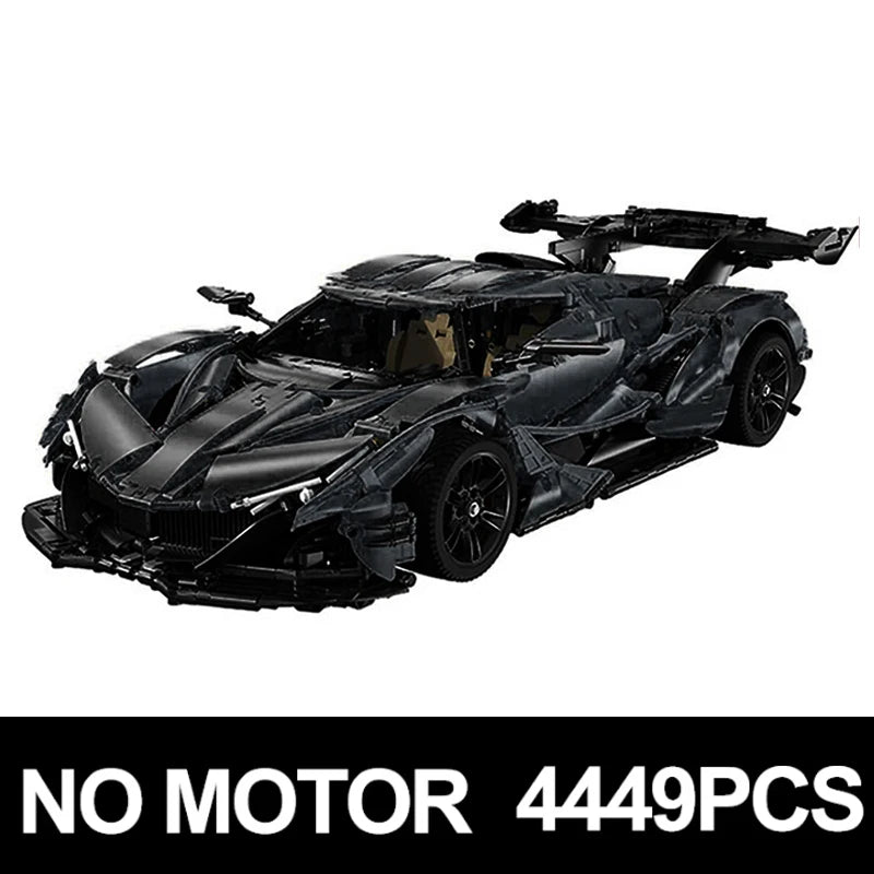 New MOC-C64003 Technical Sports Car Hypercar Building Blocks Speed Vehicle Bricks Puzzle Educational Toy Christmas Gift For Kids