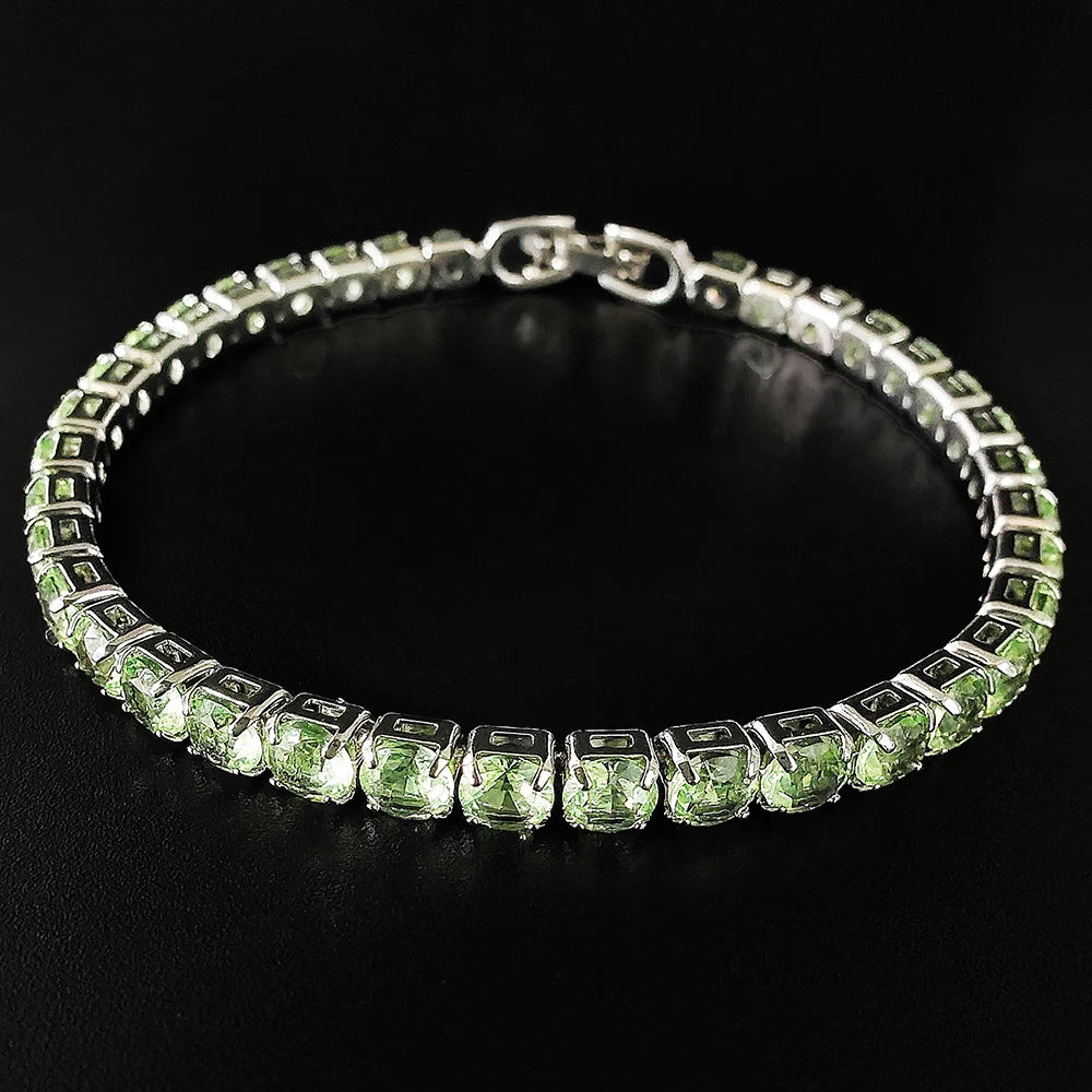 Moonso Arrival  Fashion Unique Design Light Green  Bracelet Bangle for Women Valentine's Day Gift S5787-skygreen