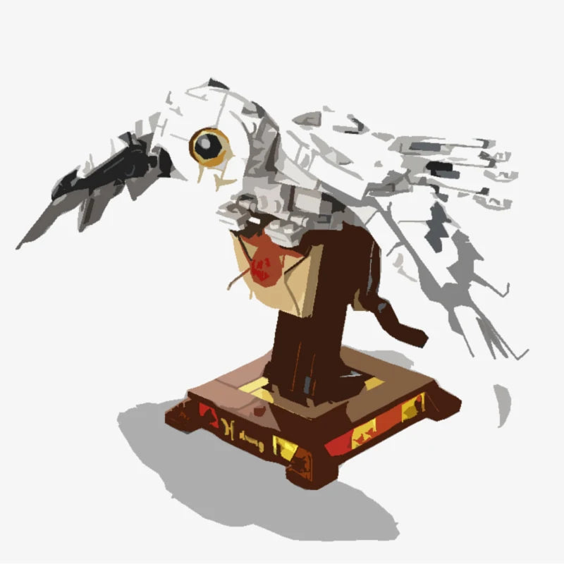 Wizarding World Movie Series Building Blocks Magic Animals Model Bricks Toys For Kids Birthday Christmas Gift