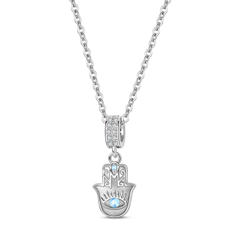 Hot Sale Original 925 Sterling Silver Colorful Bow Tie Necklace Red Heart Pendant Round Necklace Classic DIY Fine Christmas Gift