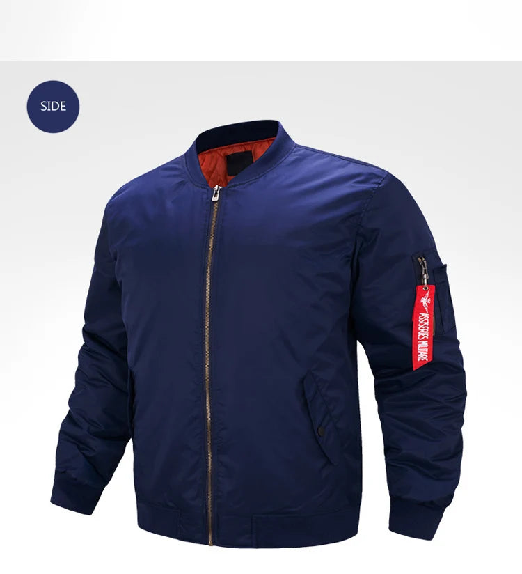 US Big Size Jacket Men Autumn Winter Padded Parka Thick Zipper Coat Fashion Mens Outwear Warm Male Overcoat Waterproof Plus Size