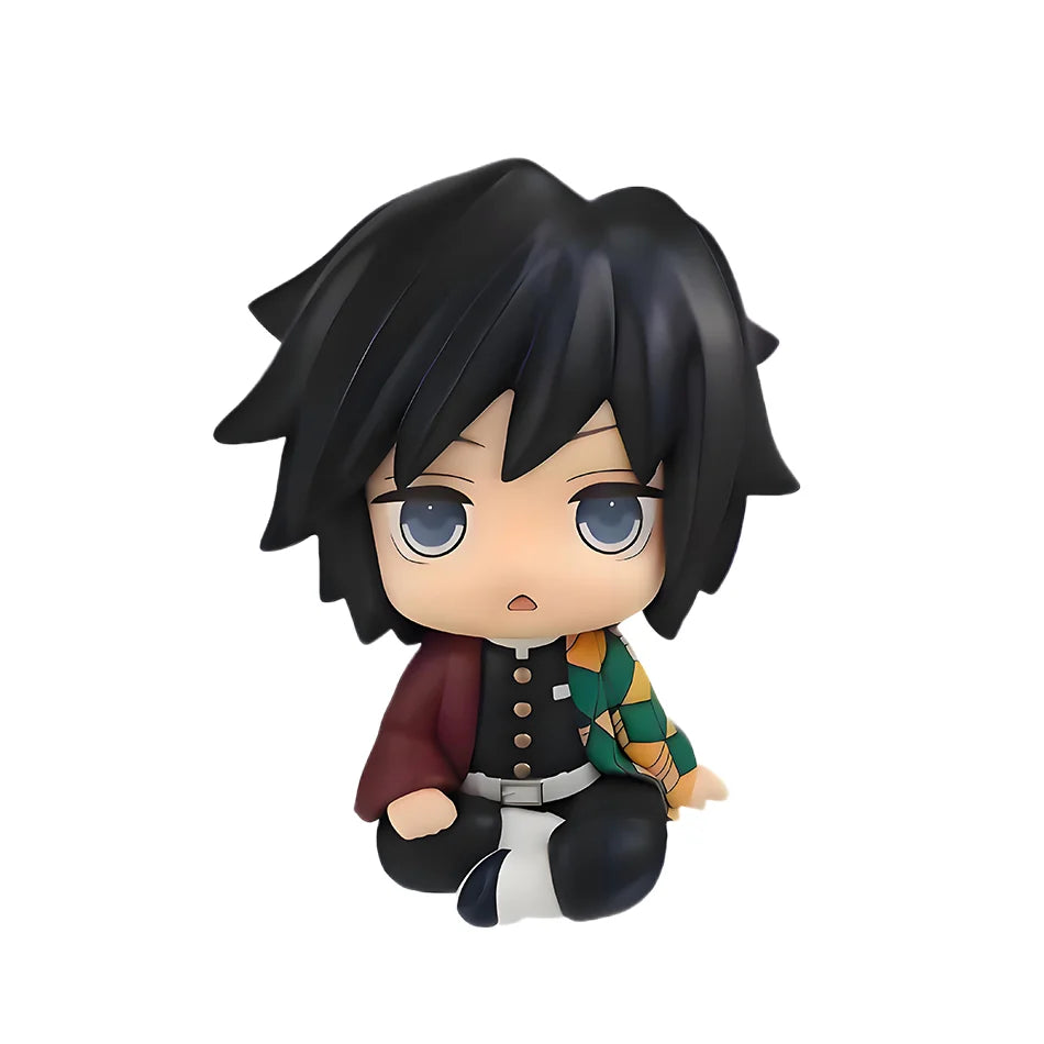 Anime Demon Slayer Kamado Tanjirou Kamado Nezuko Action Character Model Toy Series Doll Children's Birthday/Christmas Gift Toy