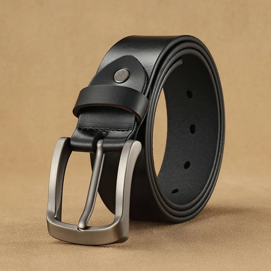 High Quality men's belt Luxury Brand alloy needle buckle fashionable belt men's jeans paired with men and women belt