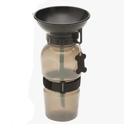 Portable Plastic Pet Water Feeder Pressing Car Carry Pet Bowl Water Feeding Kettle Dog Cat Outdoor Travel water bottle Container