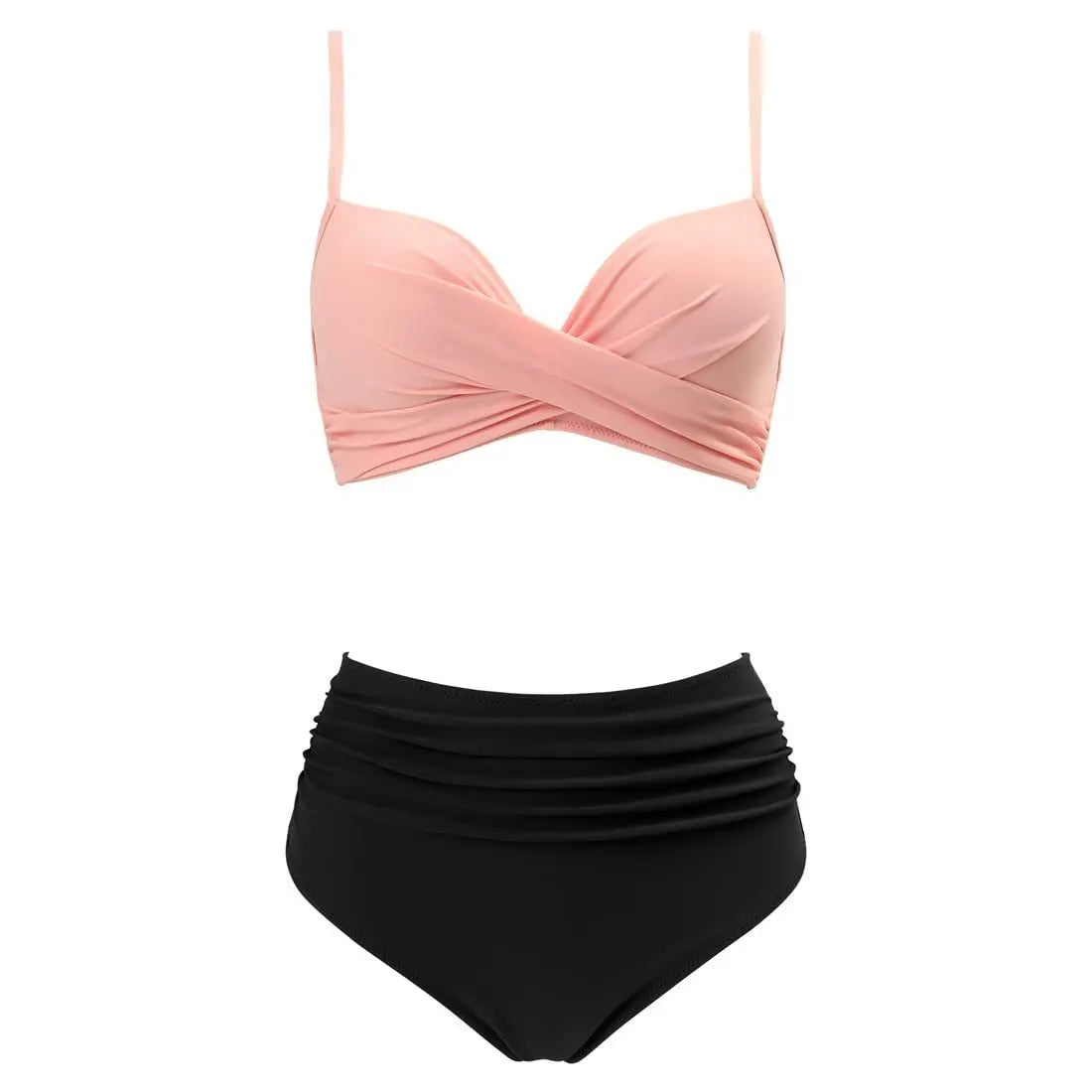 2024 Sexy Leaf Print Bikini Female Swimsuit Women Swimwear Thong Push Up Bikinis Set High Waist Swimming Suits for Bathing Suit