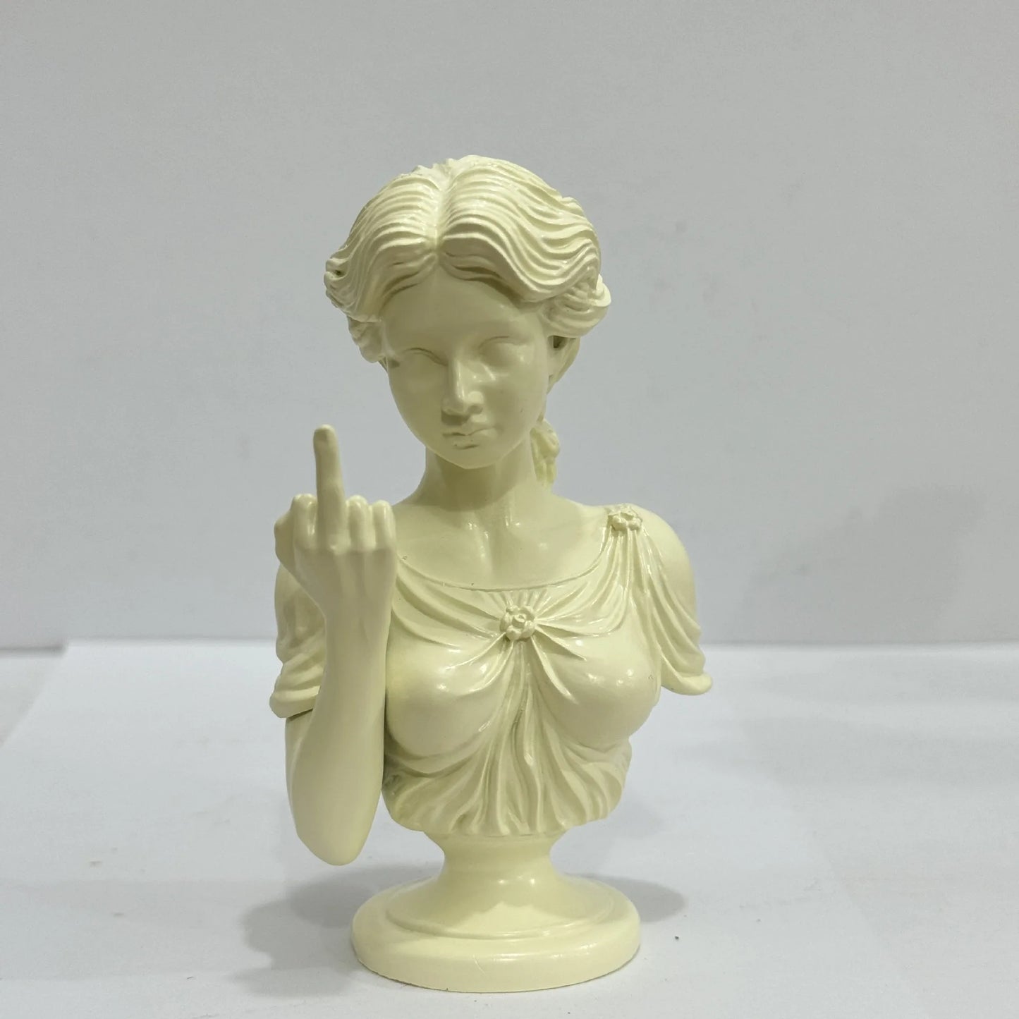 Vienna Goddess Statue 3D Resin Craft Ornaments Statue Apollo Bust Greek Head Bust Cultural Symbol Office Home Decoration