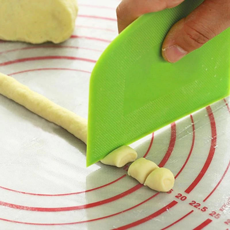 Kitchen Cake Cream Spatula Dough Knife Cutter Butter Batter Scraper Decorating Plain Smooth Edge Spatulas Baking Pastry Tools