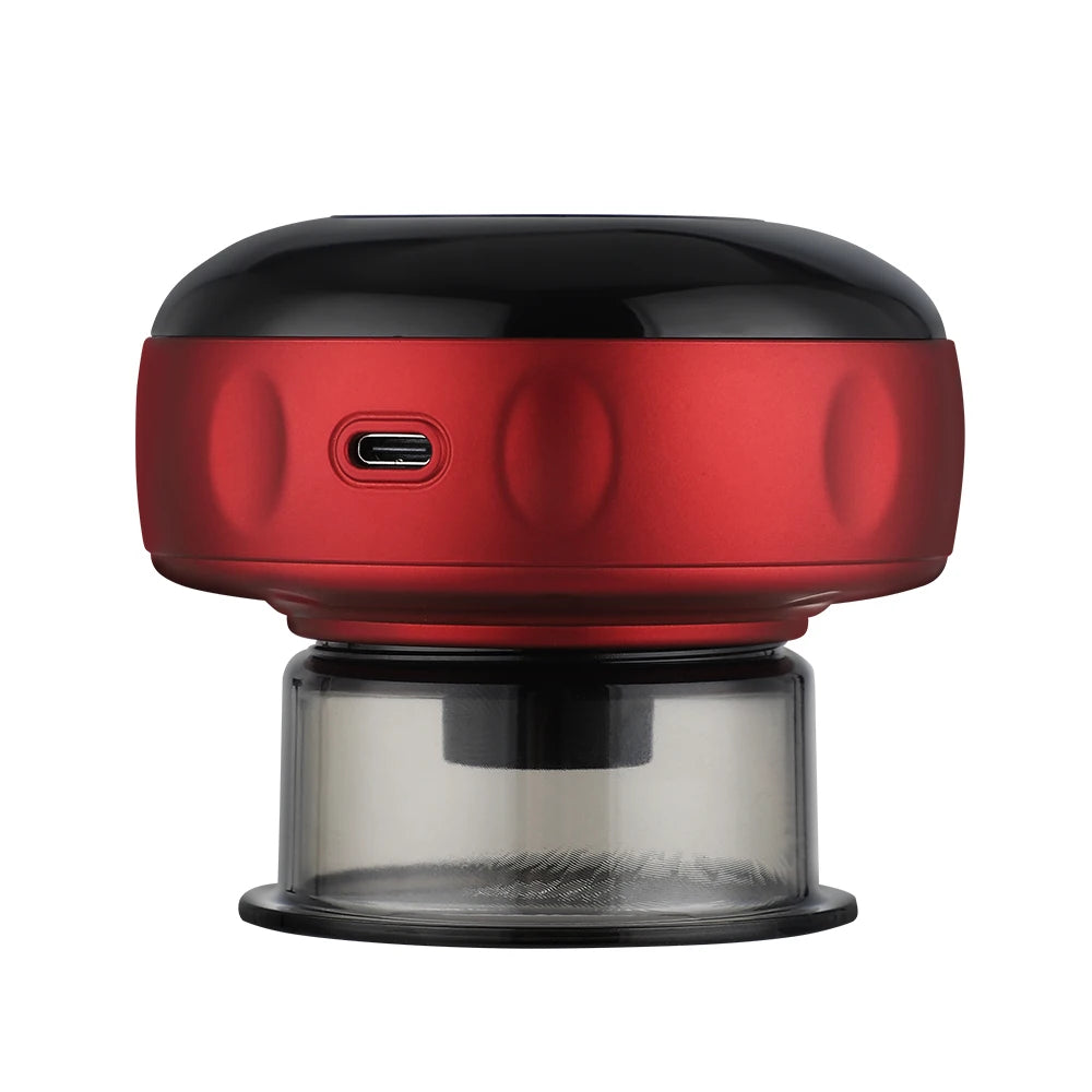 Smart Vacuum Suction Cup Cupping Therapy Massage Jars Anti-Cellulite Massager Body Cups Rechargeable Fat Burning Slimming Device
