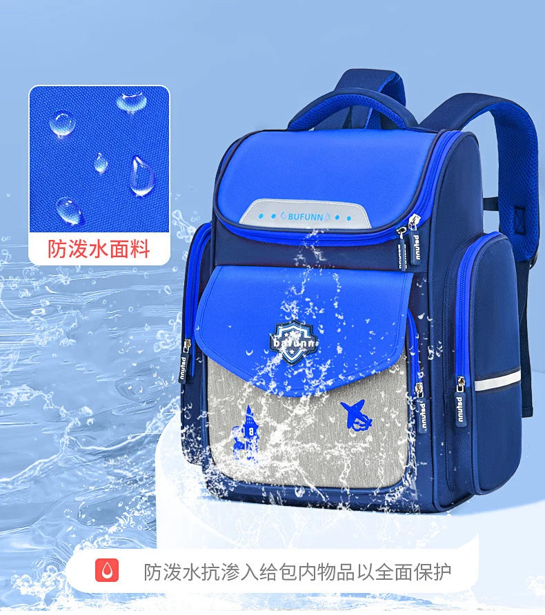 waterproof Children School Bags Girls boys Primary school backpack Orthopedic Backpack schoolbag kids book bag Mochila Infantil