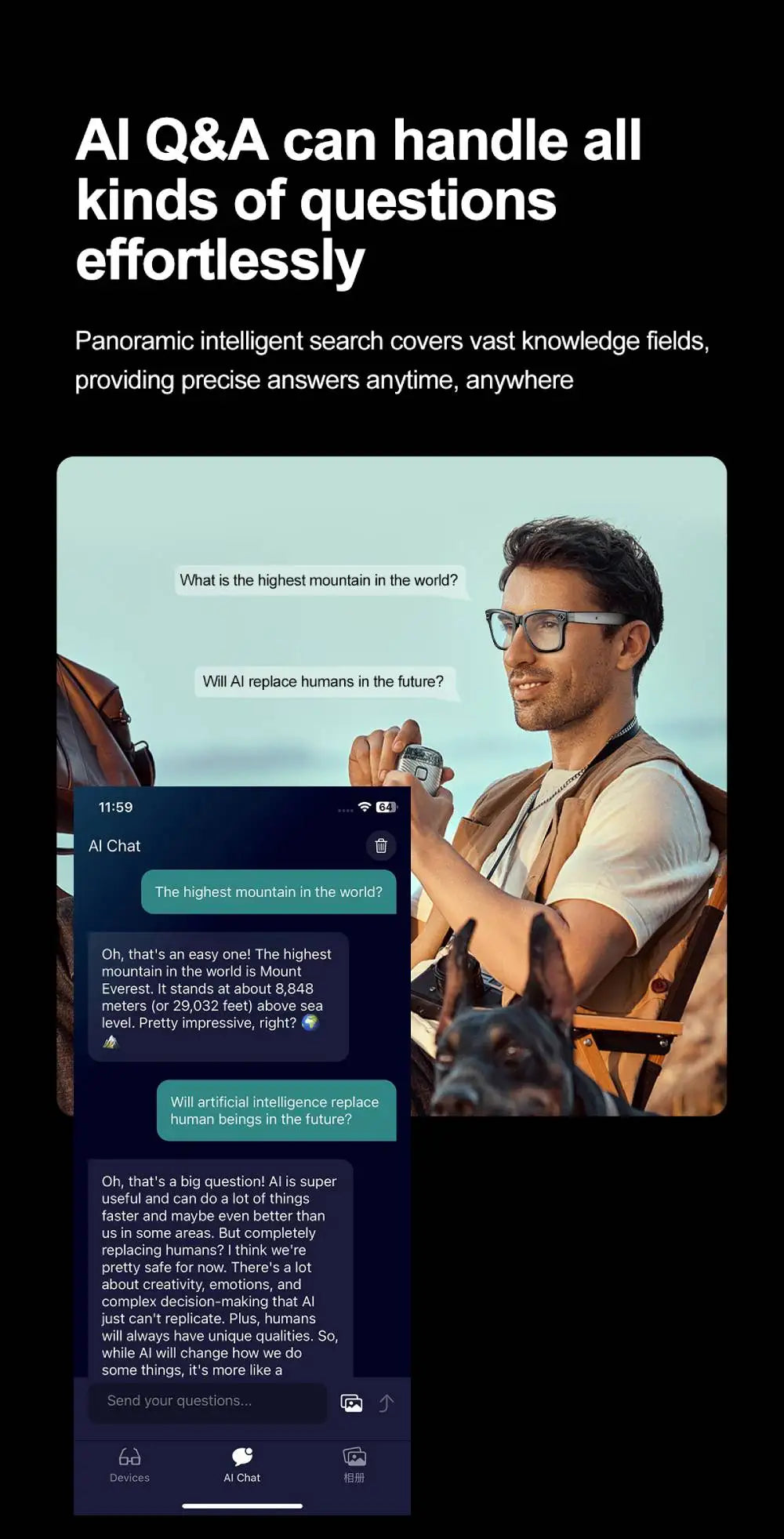 2025 New For Xiaomi Smart Glasses Photography Video AI Intelligent Interactive Translation Smart Sunglasses IOS Andirod Glasses