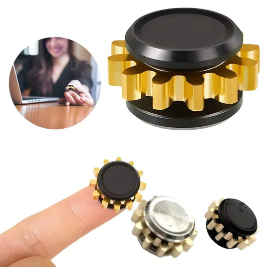 Fidget Spinner Mini Metal Gear Gyroscope Toy Antistress Portable Adults Stress Reliever Autism ADHD Kids Birthday Christmas Gift