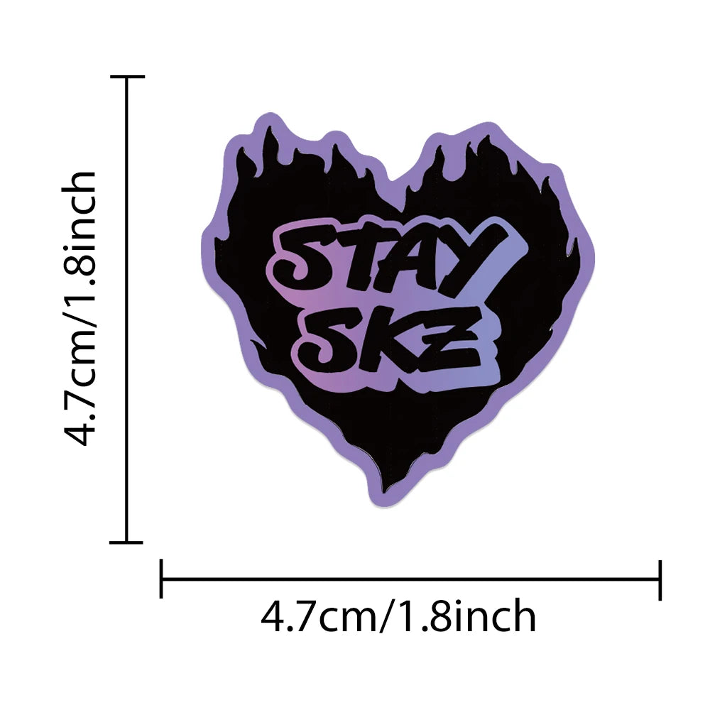 60PCS Y2k Dark Purple Cool Girl Stickers Decal DIY Decoration Suitcase Scrapbooking Phone Laptop Stationery Cute Kid Toy Sticker