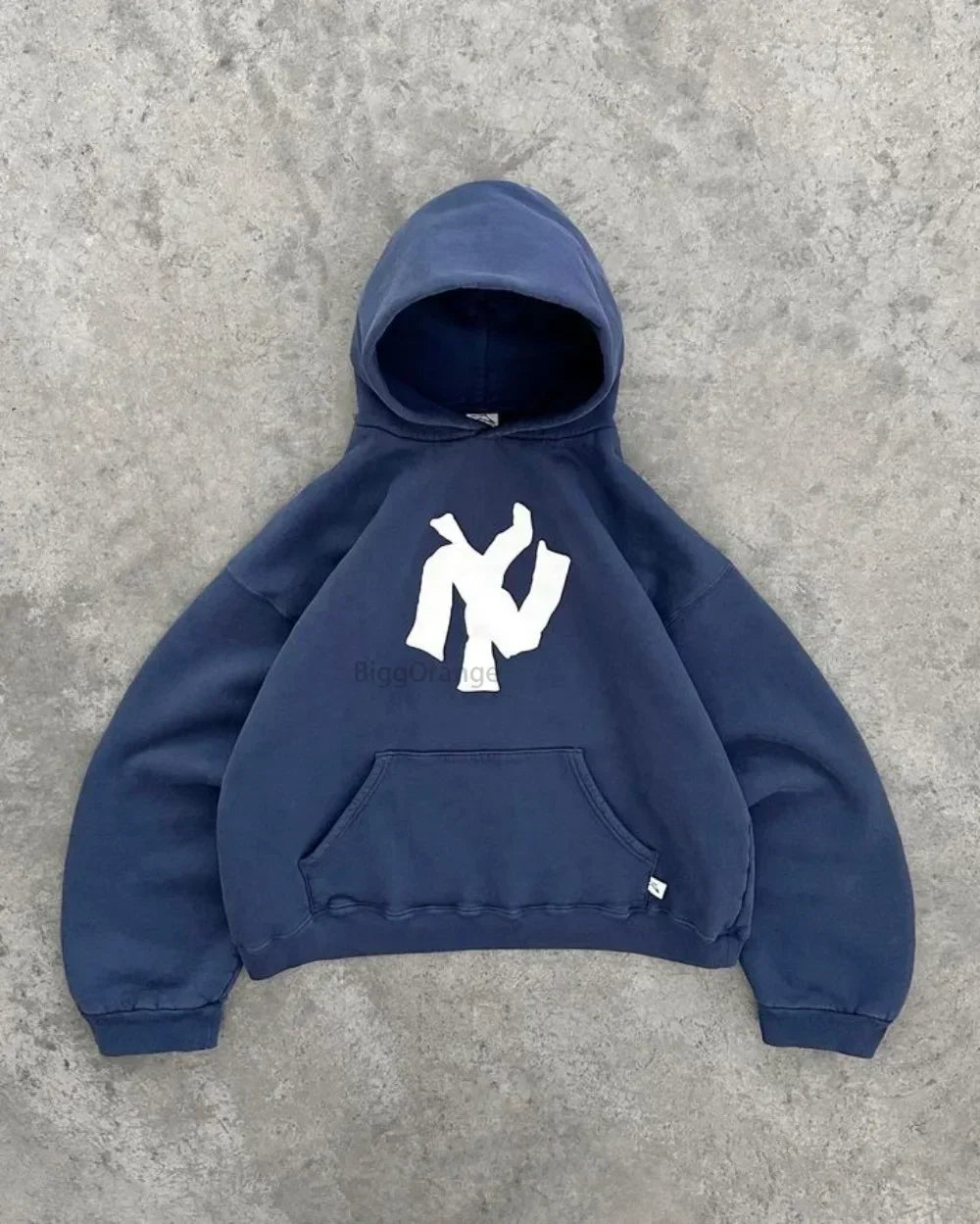2024 New Y2K American Retro Trend Gothic Print Hooded Womens Street Hip Hop Casual Loose Sweatshirt Couple Fashion Hooded