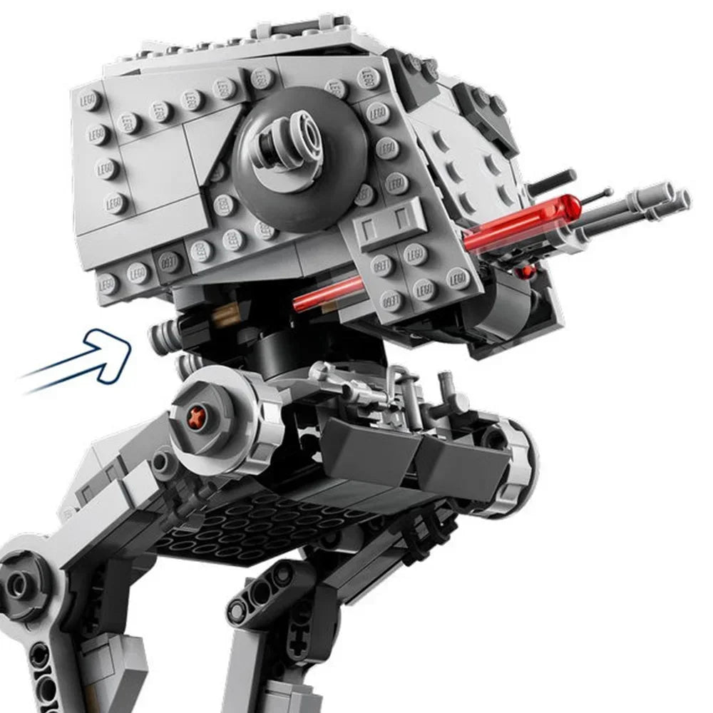 586PCS Classic Battle Reconnaissance Transport Walking Machine Building Blocks Assembly Toy FIT 75322 Christmas Gift for Friends