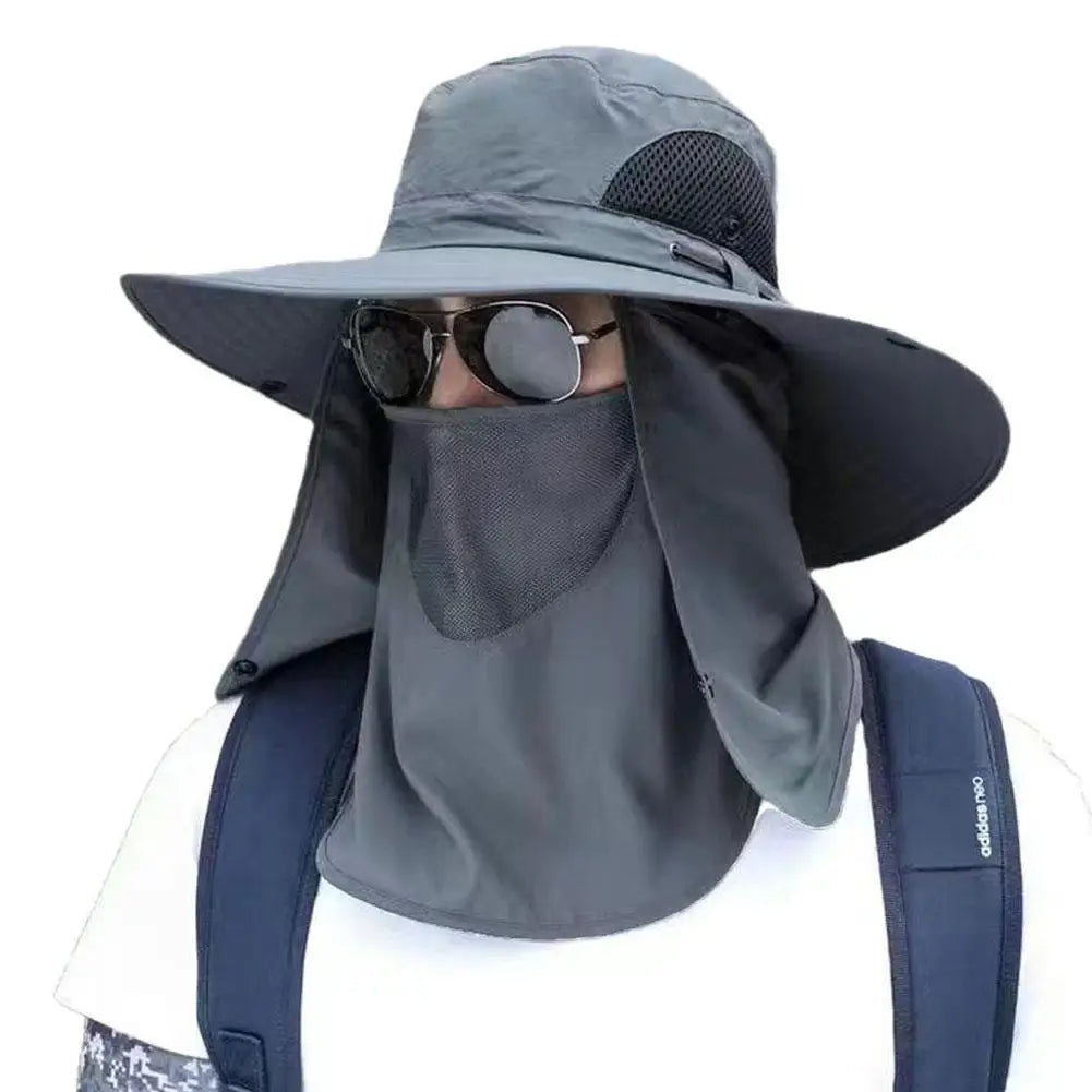 Bucket Hats Sun Hat Sun Protection Spring Summer Waterproof Boonie Hat for Men Fishing Hiking Garden Safari Beach