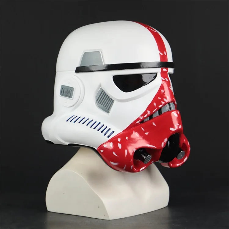 Halloween Live Role Play Props White Soldier Star Wars Helmet Mask The Force Awakens Stormtrooper Battle Helmet Ornament